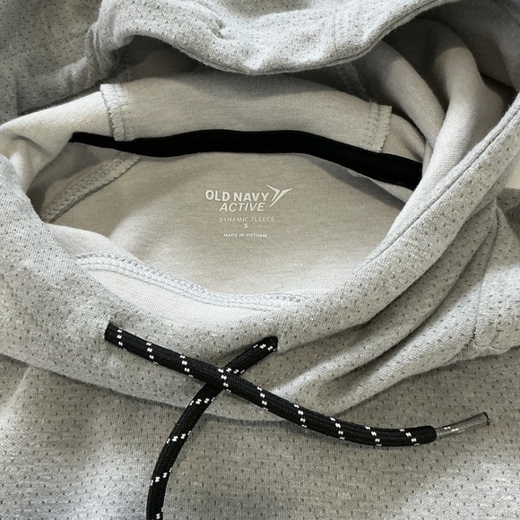 SET of 2 Old Navy Active Dynamic Fleece Short Sleeve Hoodie Sweatshirt Women's S - Picture 9 of 15